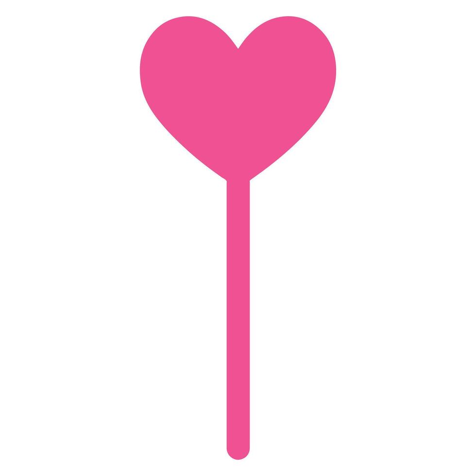 Heart Shape Lollipop illustration , candy Confection clipart, sweet candy design sublimation vector