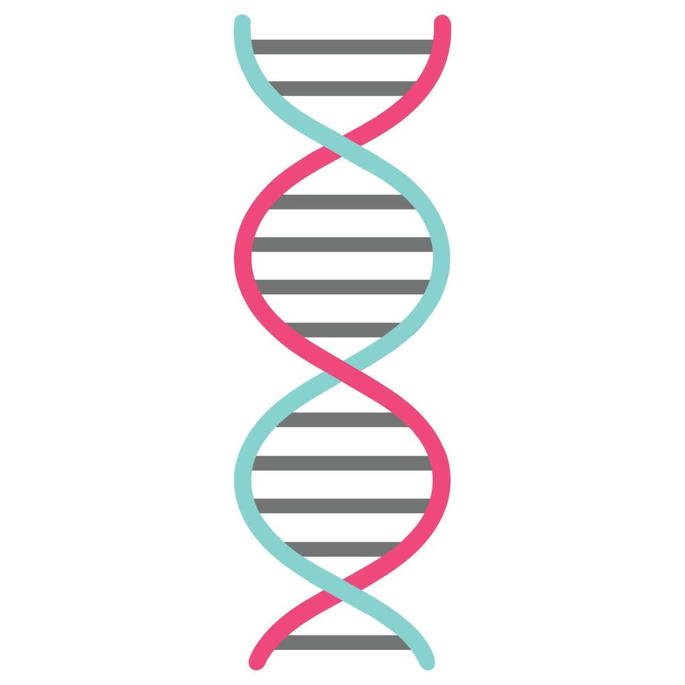 DNA Double illustration, science digital files, science department clipart , scientist Design Sublimation vector
