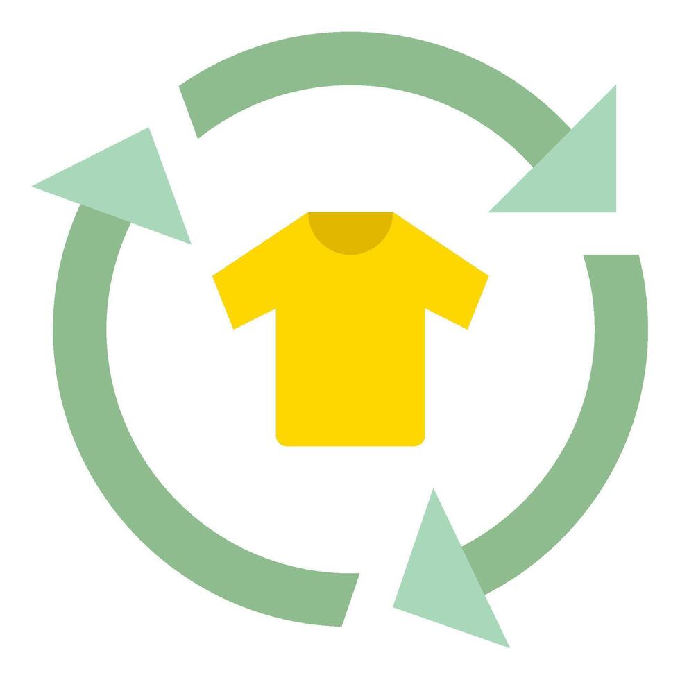 Recycled Fabric icon, for web, app, infographic, etc vector