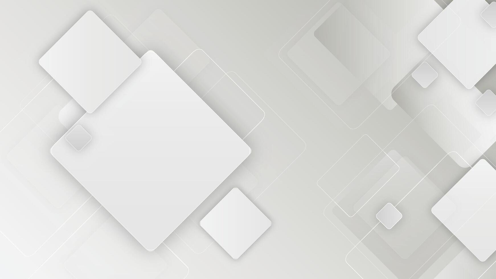 Abstract geometric background with overlapping squares vector