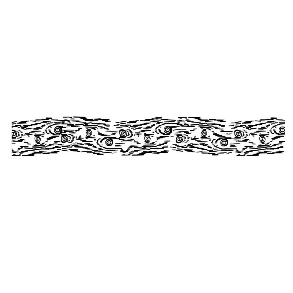borders tree bark black and white illustration hand made vector
