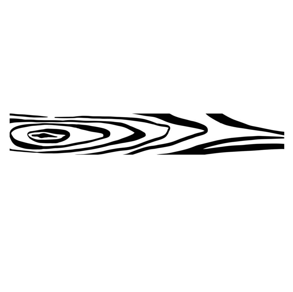 border tree pattern wood black and white illustration hand made vector