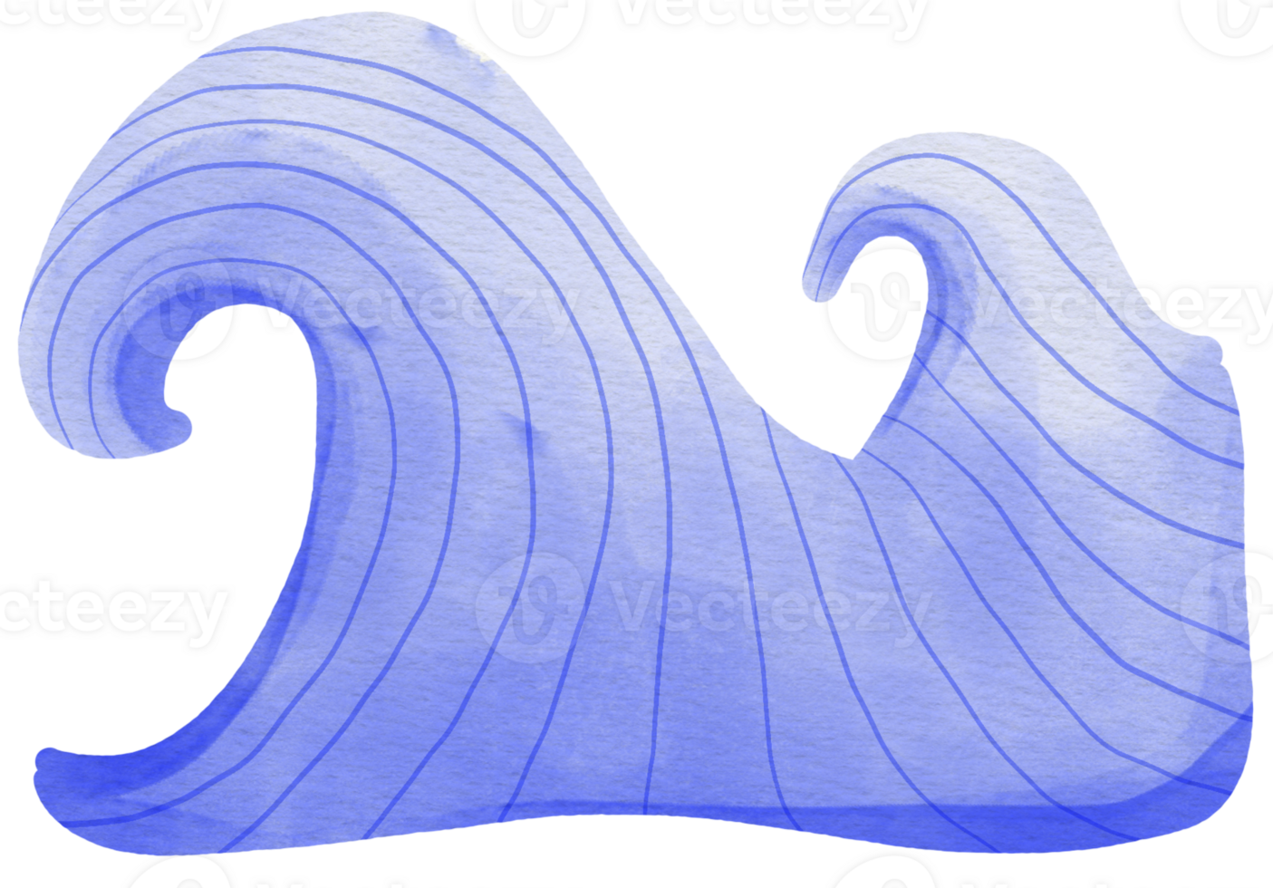 Ocean wave summer vacation png