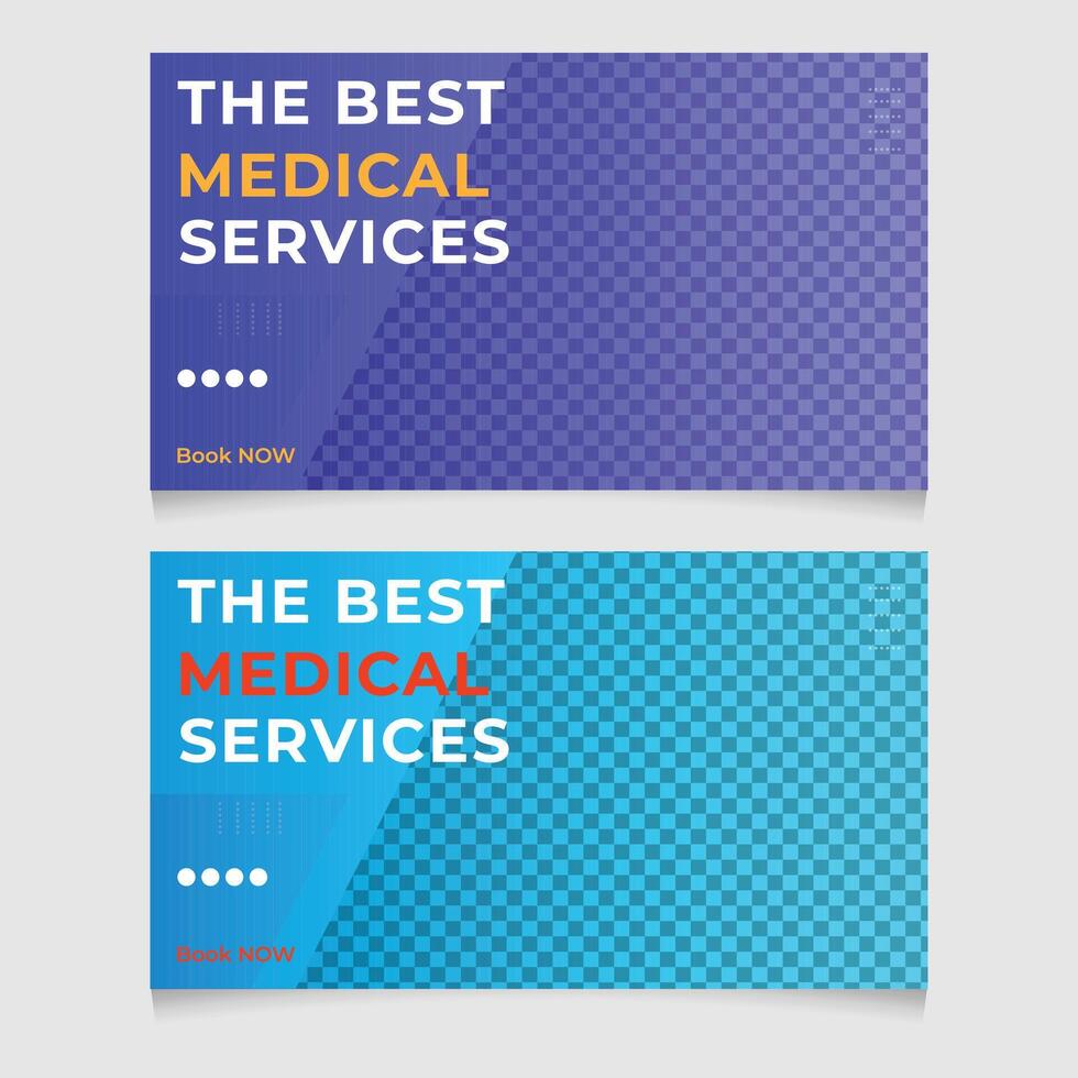 Eye Catching Medical Thumbnail design for Your Live Session vector