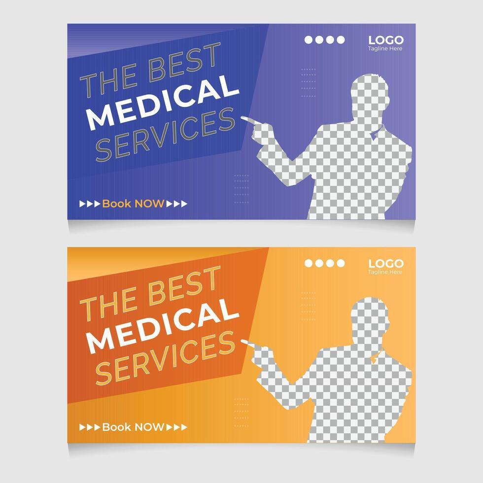 Medical Thumbnail for Your Live Broadcast vector