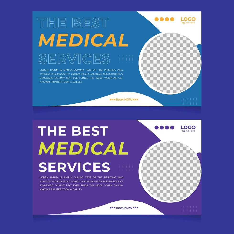 Medical Thumbnail for Your Live Stream vector