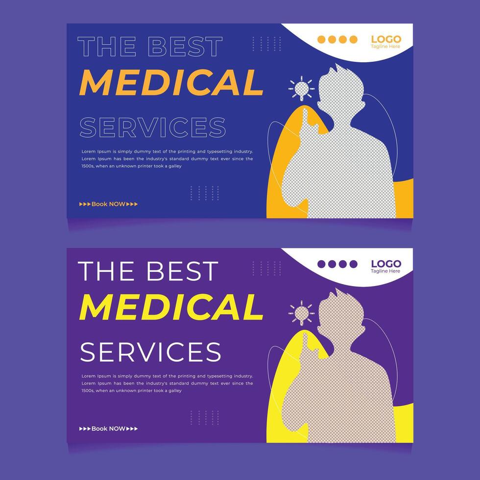Engaging Medical Thumbnails for Live Streaming Events vector