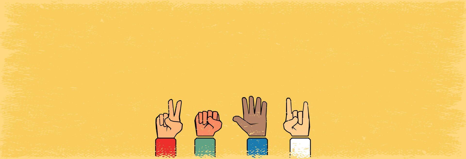 Happy Friendship Day. vector