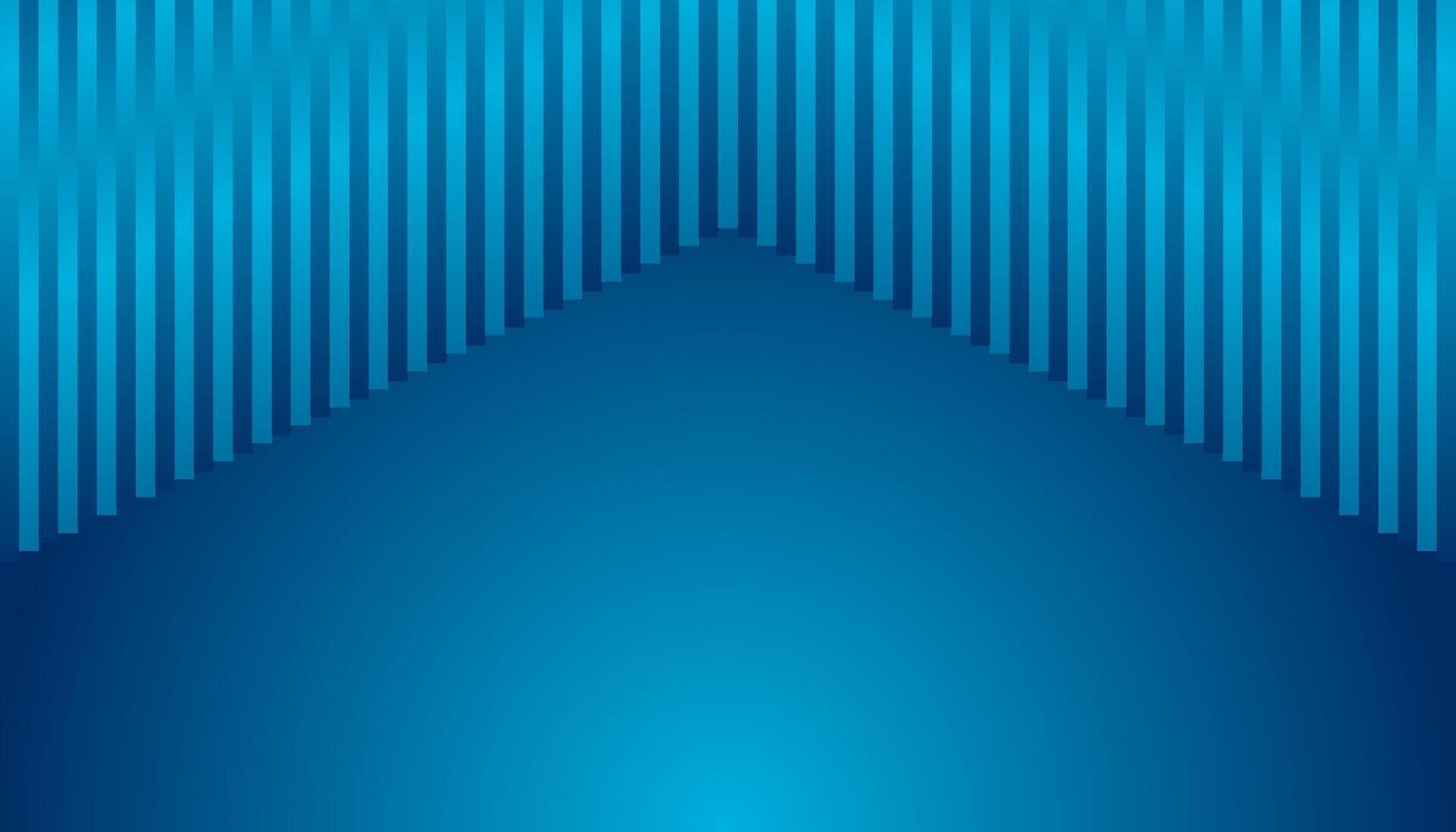 Blue minimal stripes abstract geometric tech background vector