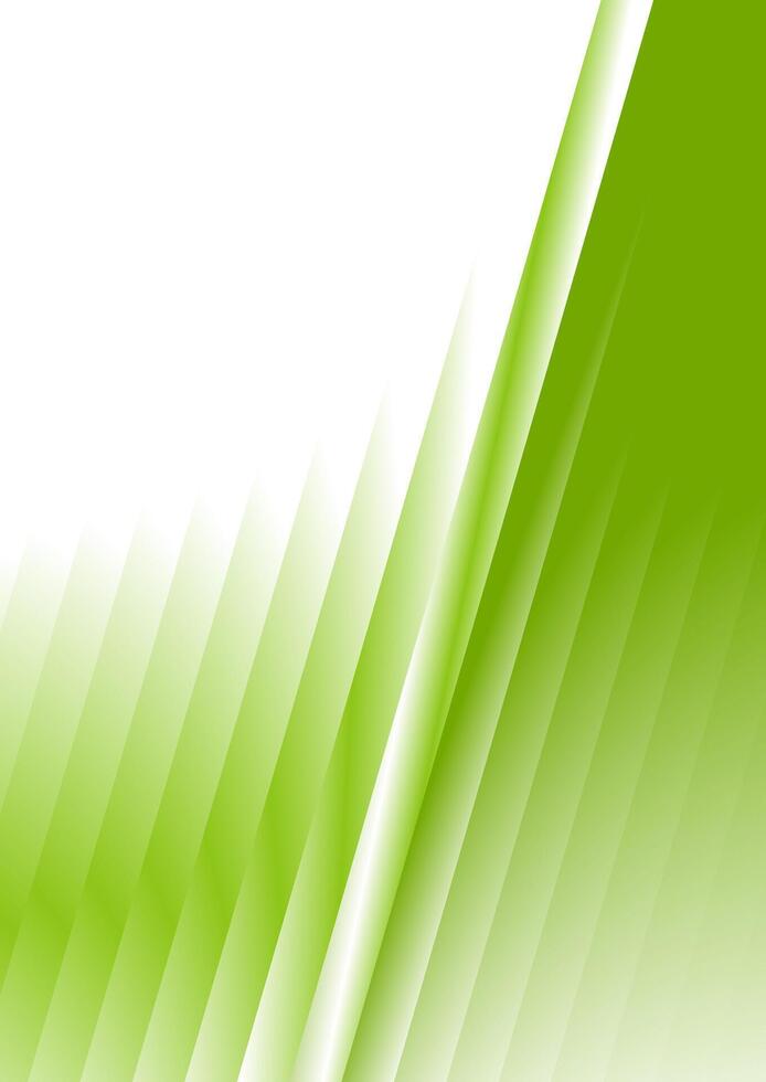 Green white glossy stripes abstract concept background vector