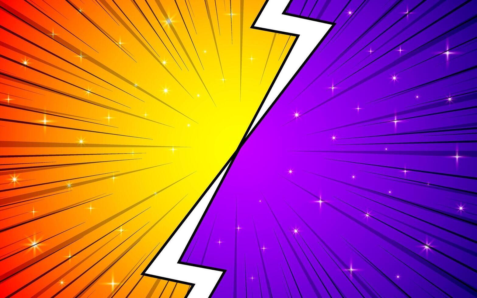 Versus comic style design. vector