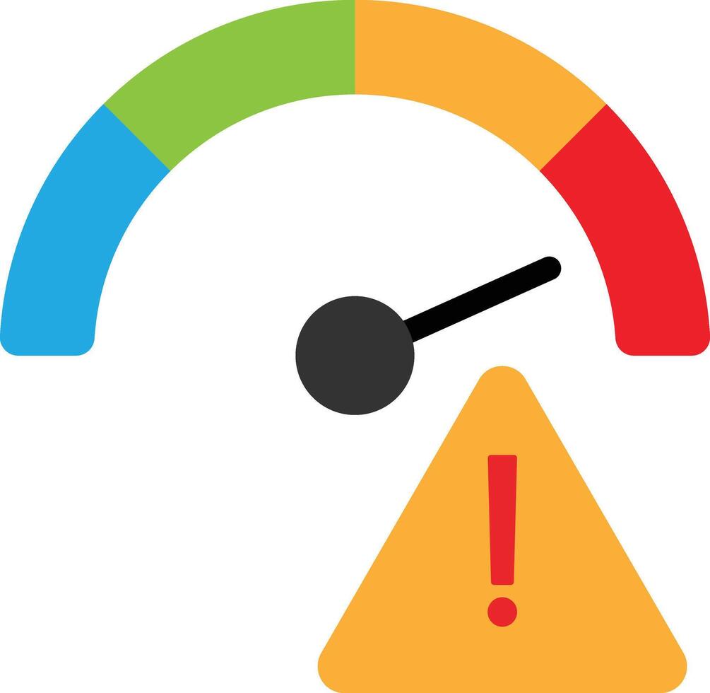 Risk Management Safety Warning vector