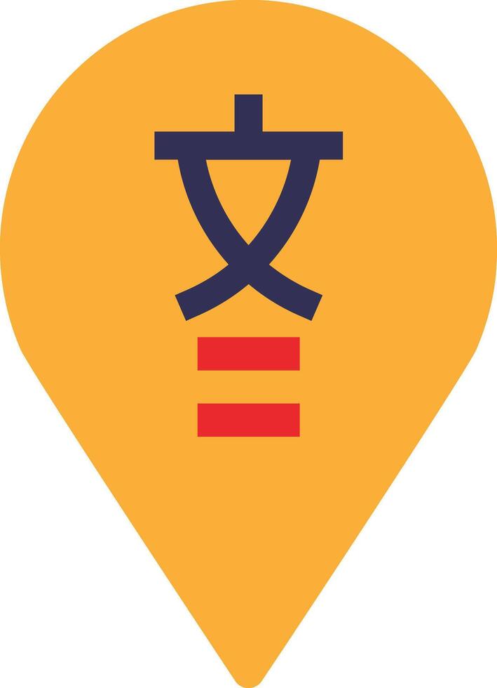 Location Map Pin Science vector