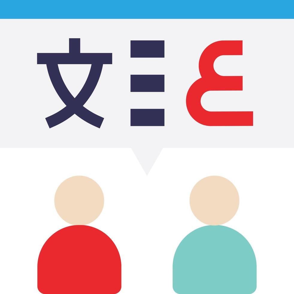 Language User Translate vector