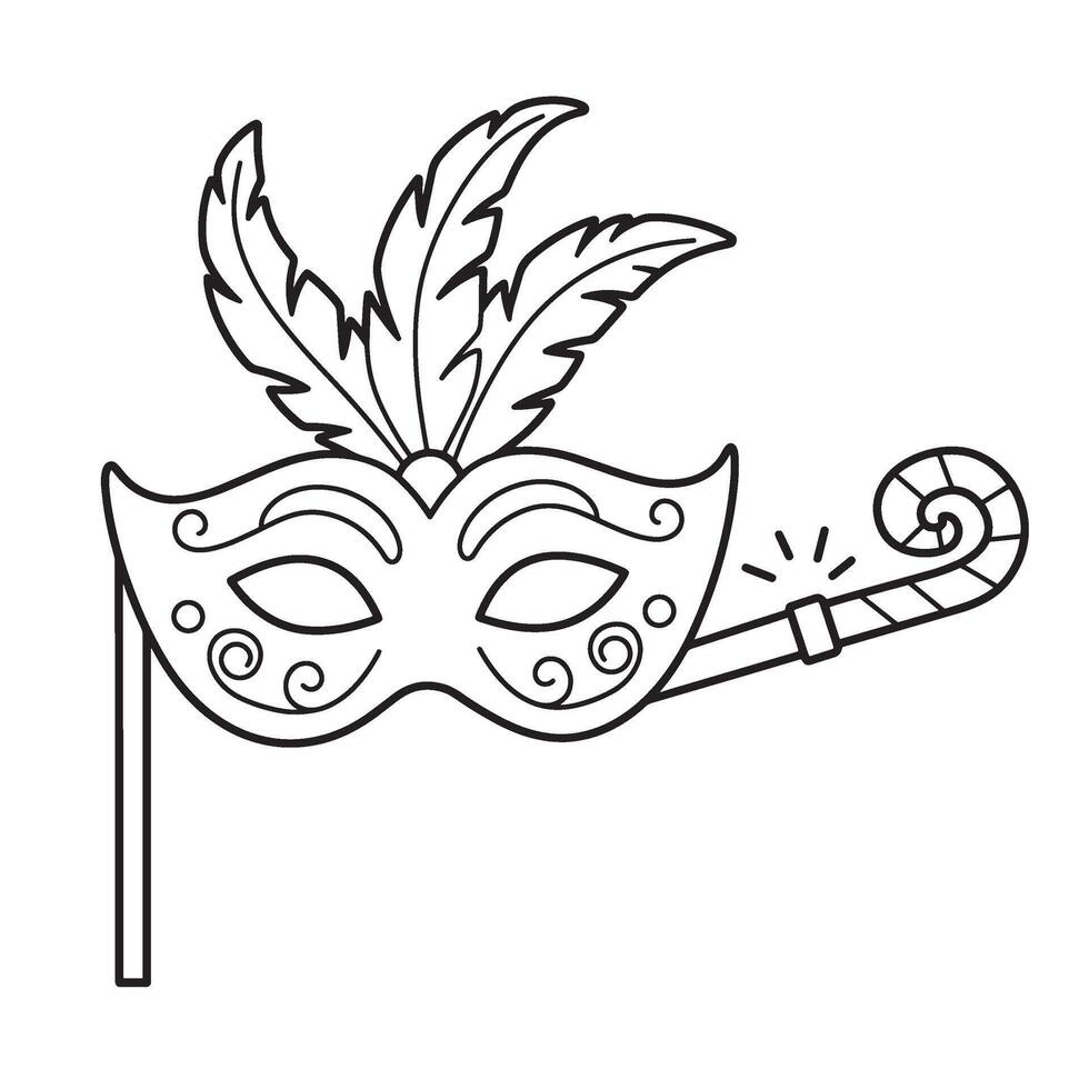 Parade Festival Icon Visual for Celebration Event Brochures and Web Art vector