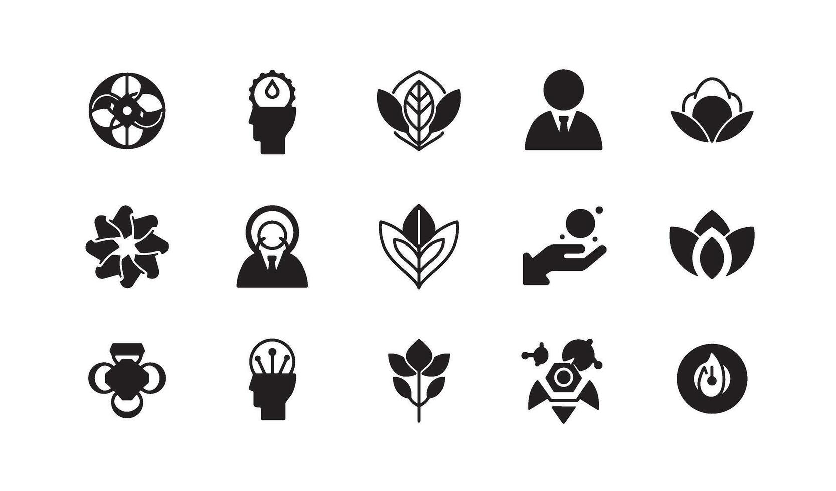 Business Logo Pack for Branding Templates in Startup Marketing Strategies vector
