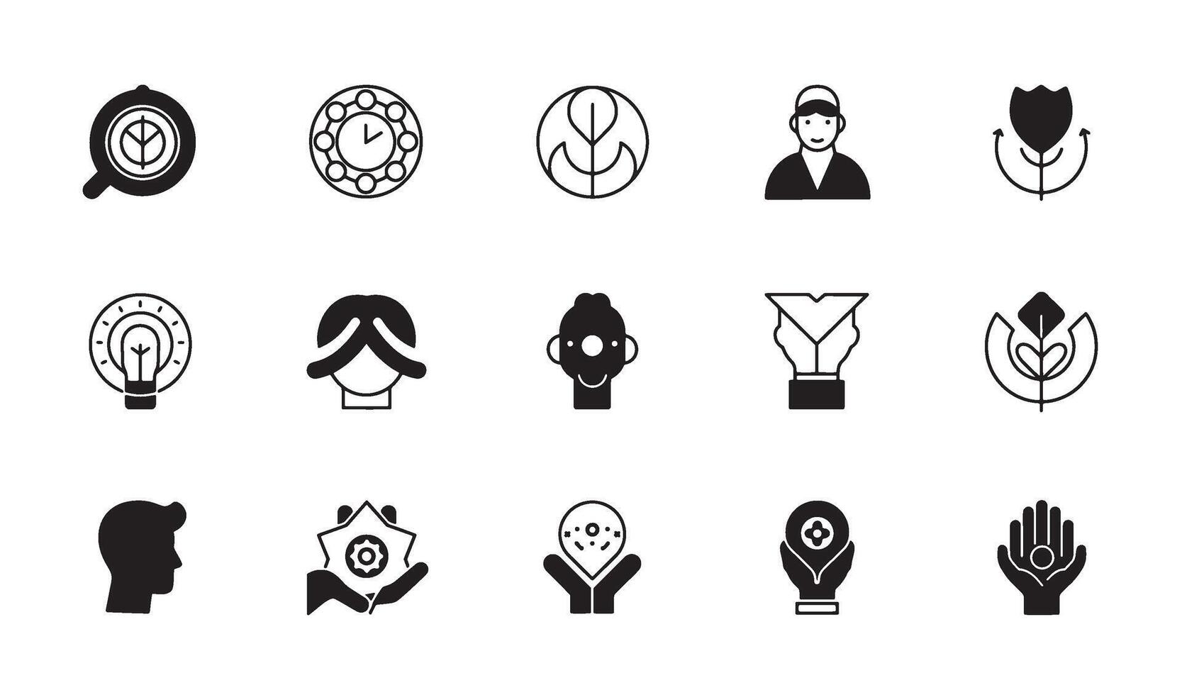 Modern Logo Set Concept Ideal for Branding Designers and Creatives vector