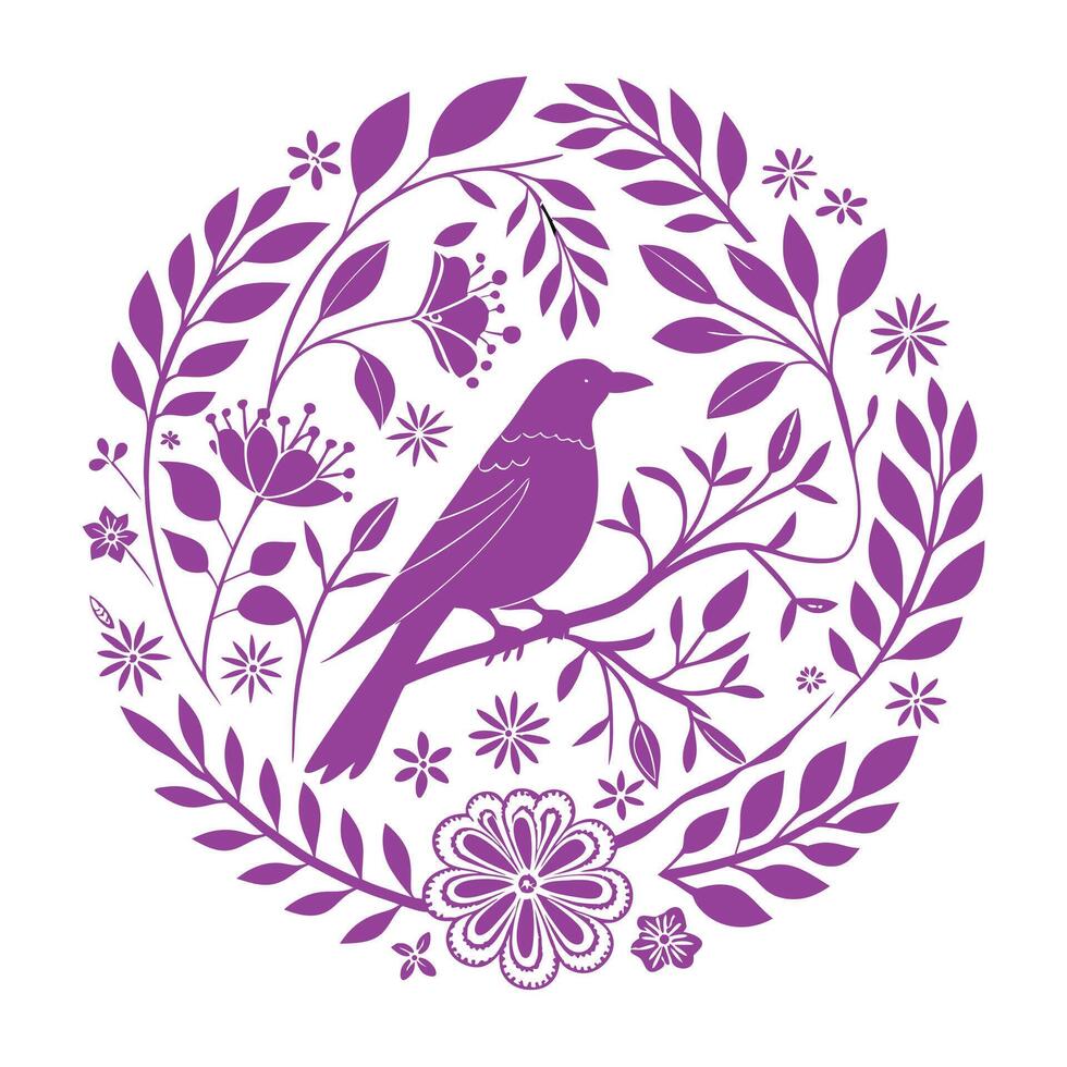 A Hummingbirds Dance Among Blooming Lilies vector