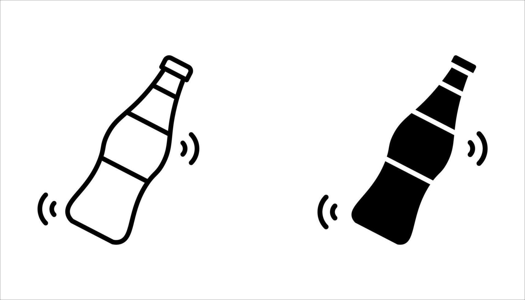shake icon set vector