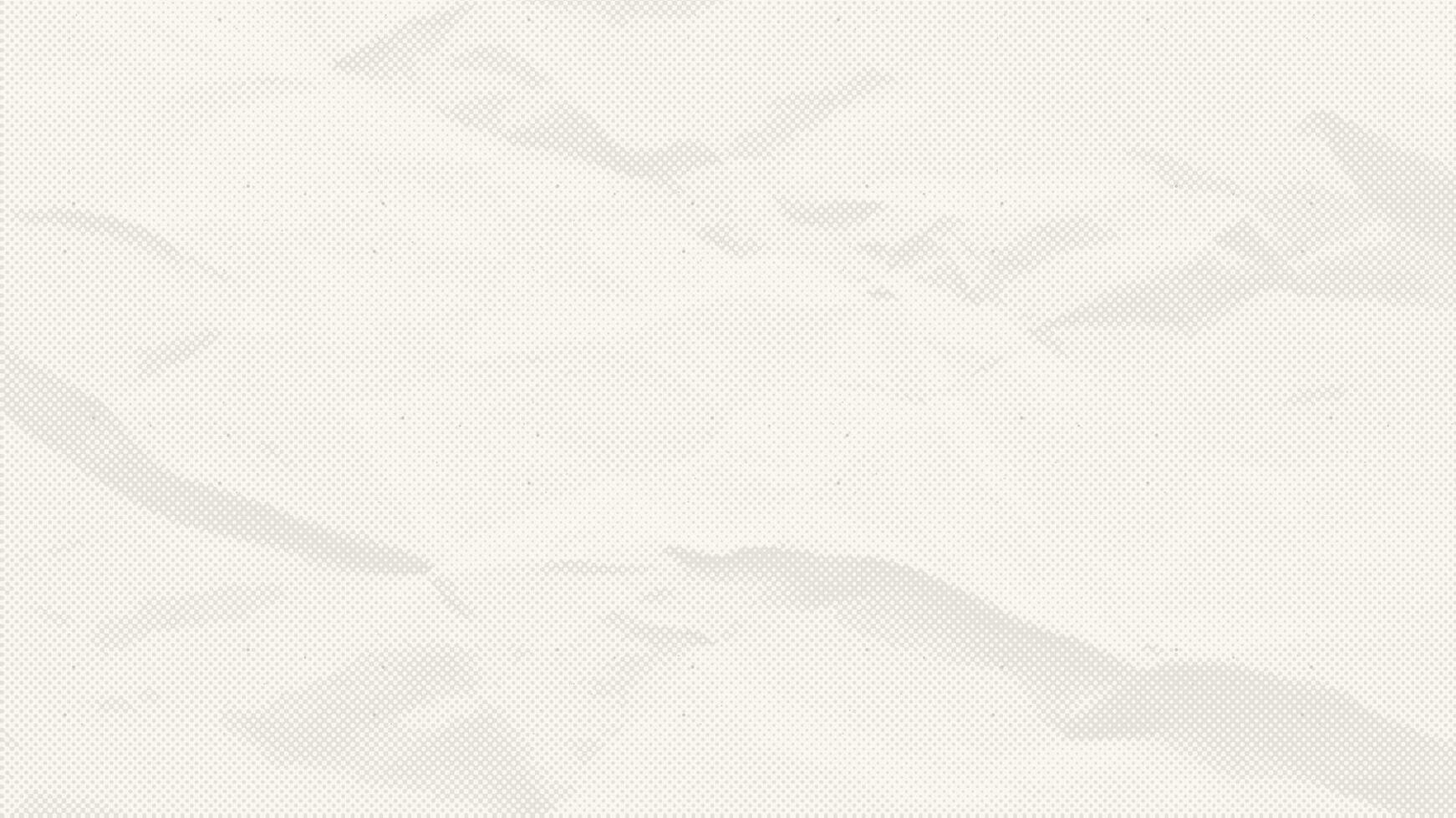 Crumpled ecru paper texture. Abstract light background with wrinkled cardboard texture. illustration horizontal fold crumpled empty rice paper template for posters and banners vector