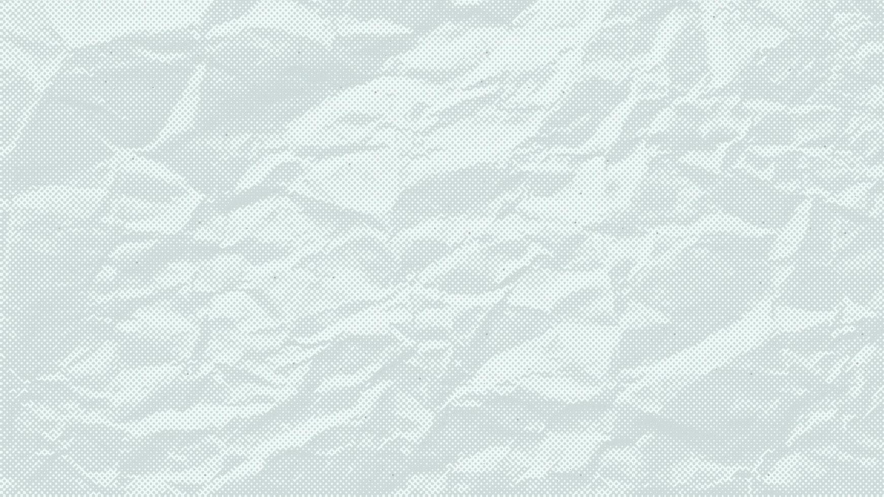 White Crumpled craft paper background. Pastel craft texture with small noise and dots. halftone. Template light tones. minimal, simple texture, background with folds and crumpled. vector