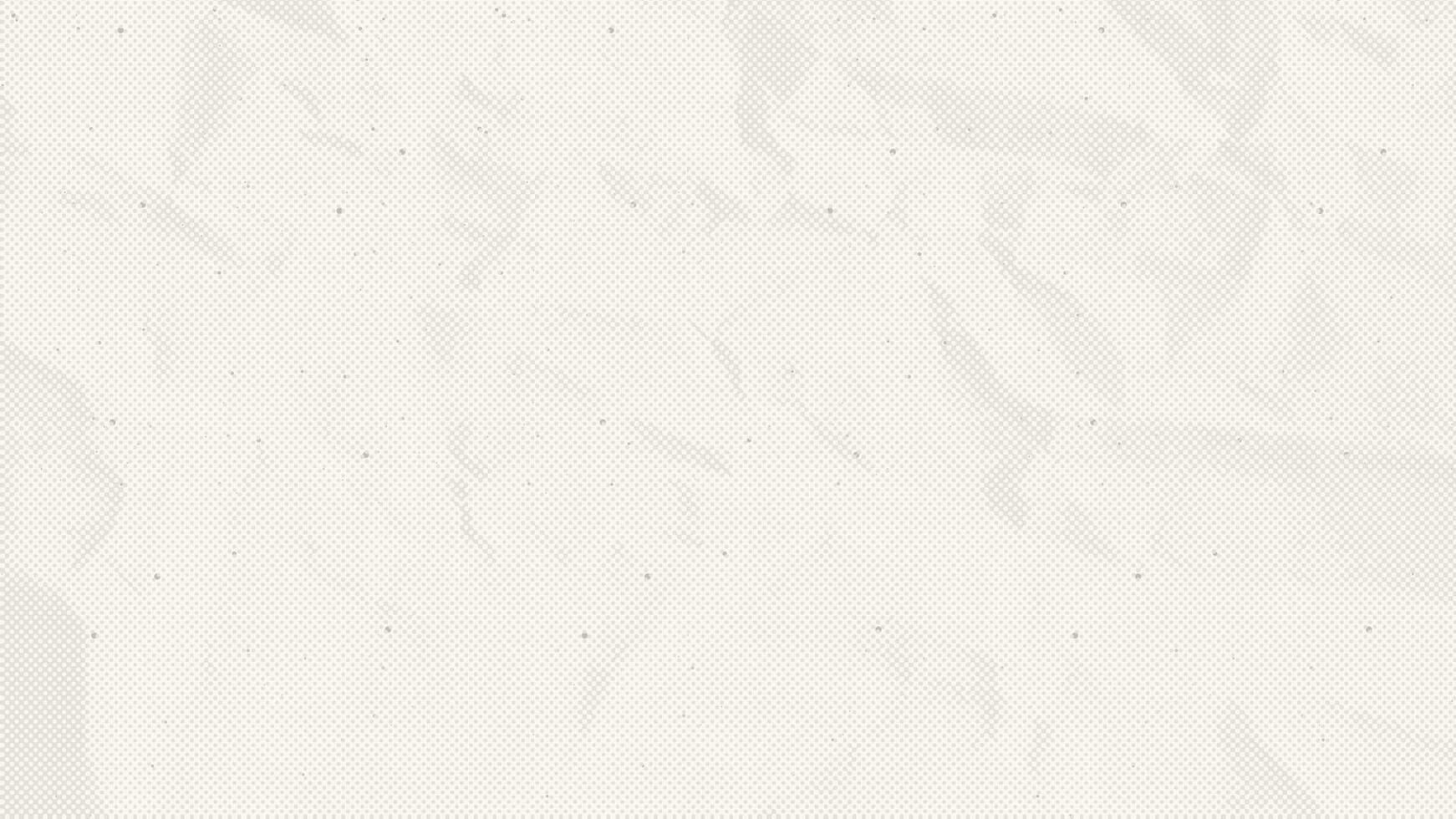 Crumpled ecru craft paper textured sheet. Abstract cream texture old paper background. Beige old cardboard backdrop. illustration of grunge vintage note sheet . Old eggshell halftone pattern vector
