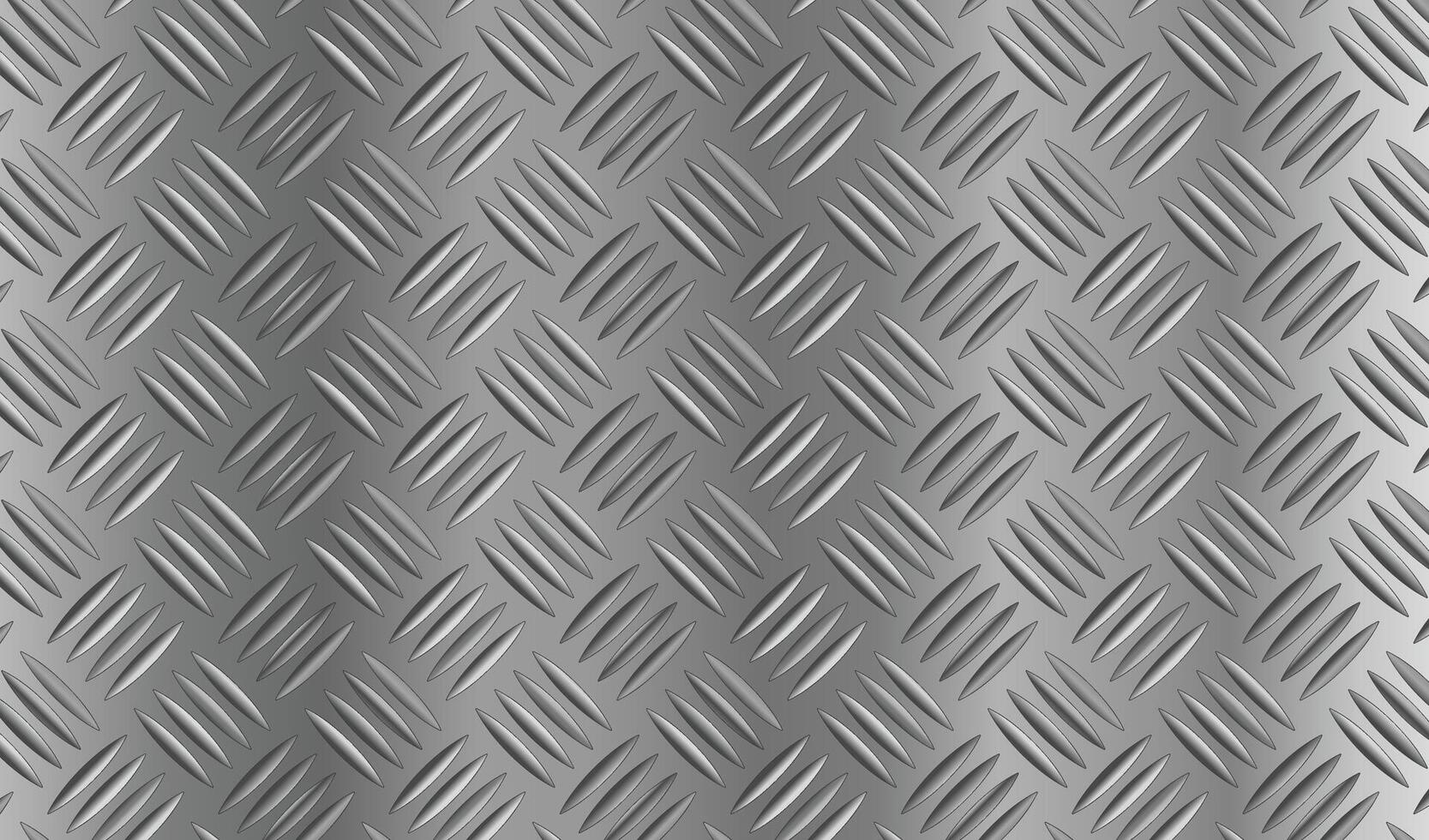 shiny metal tread diamond plate pattern steel texture illustration wallpaper background vector