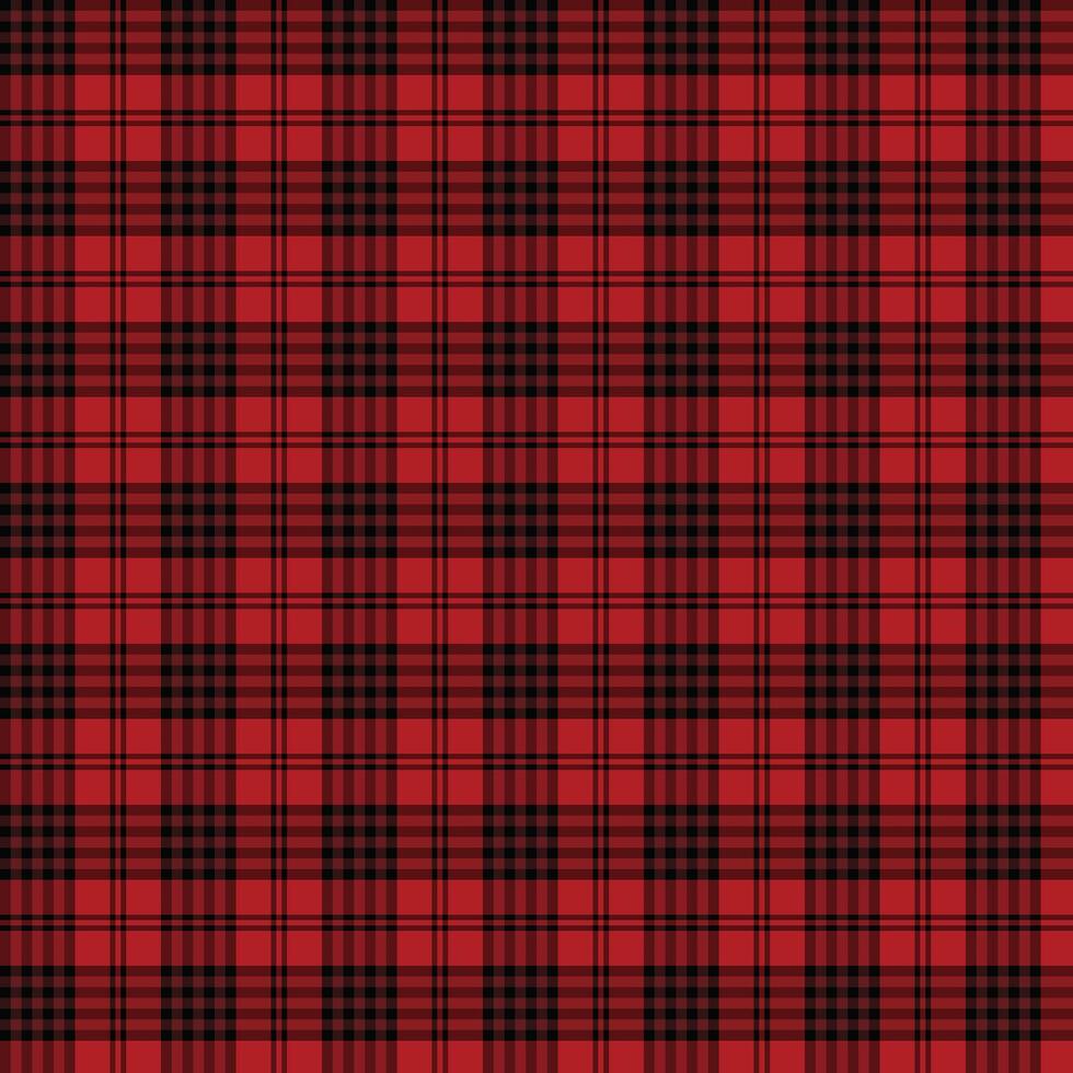 red stylish fashion scottish tartan plaid checkered stripes flannel fabric print pattern background vector