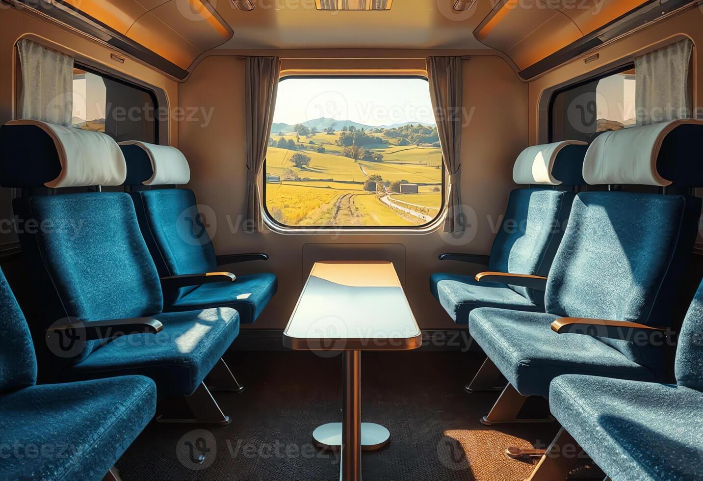 Scenic Train Journey A View from the Inside photo