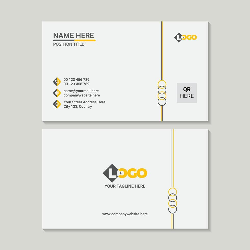 A Business Card Design vector