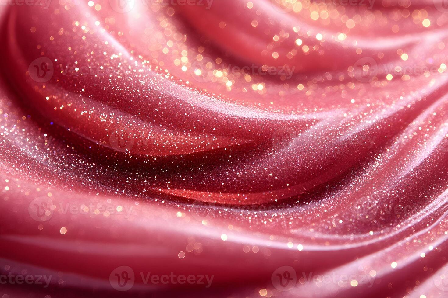Glittering Pink Fabric Waves Elegant Background Texture for Design and Decor photo