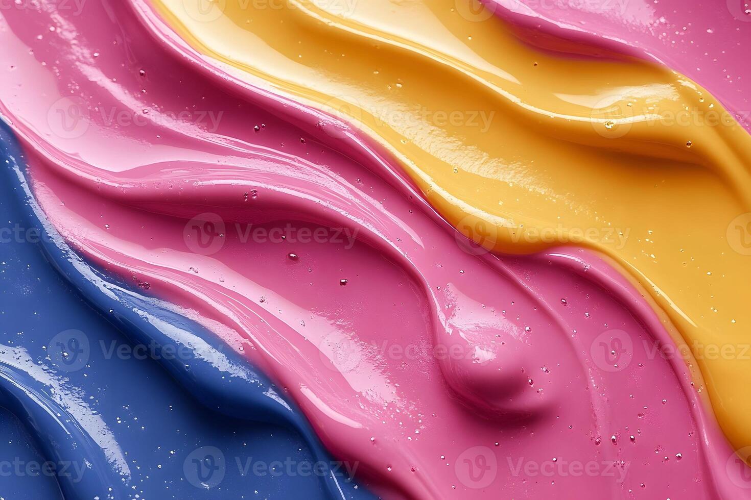 Vibrant Abstract Color Waves Texture - Creative Artistic Background for Design photo