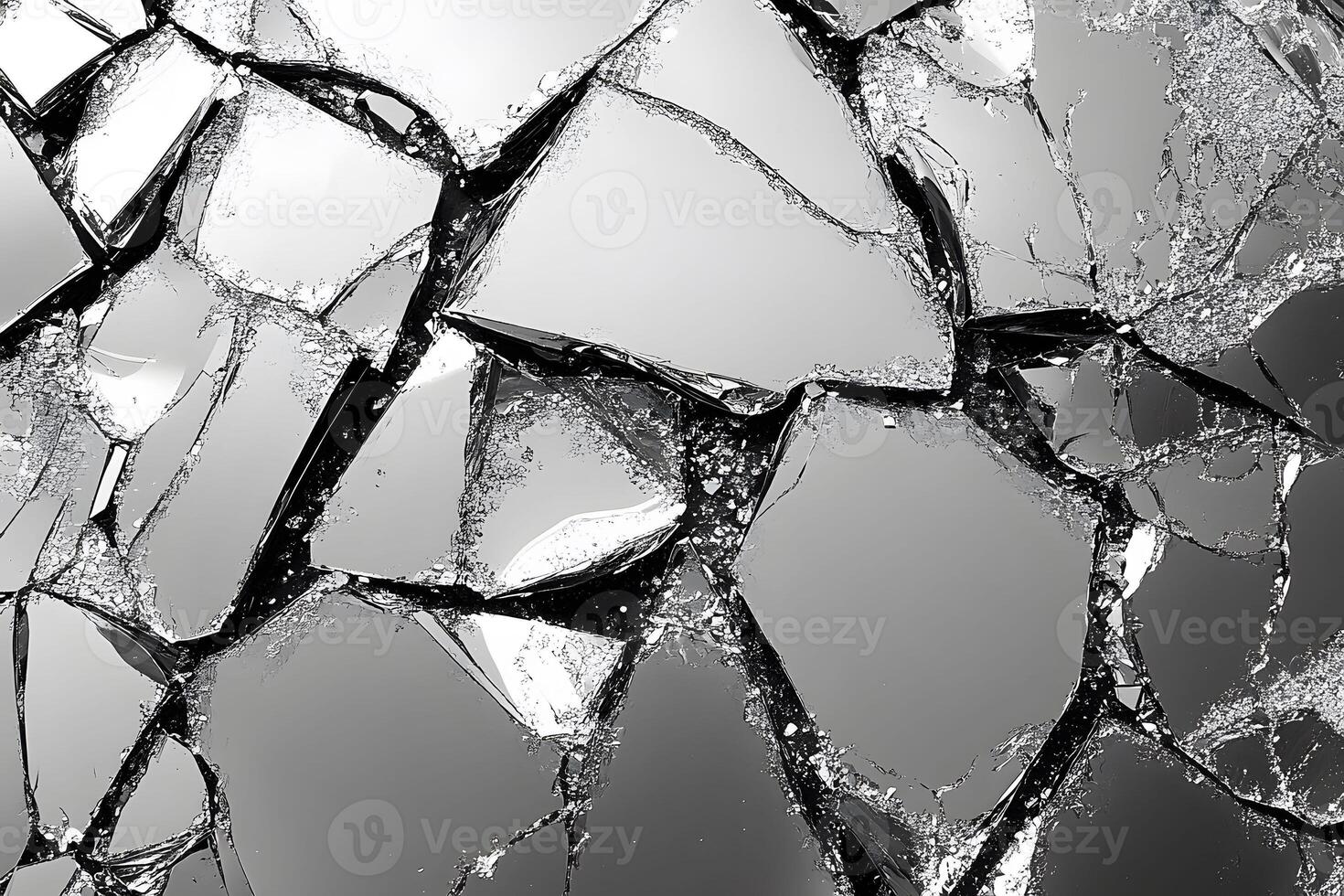 Abstract Fractured Glass Texture for Creative Design and Backgrounds photo
