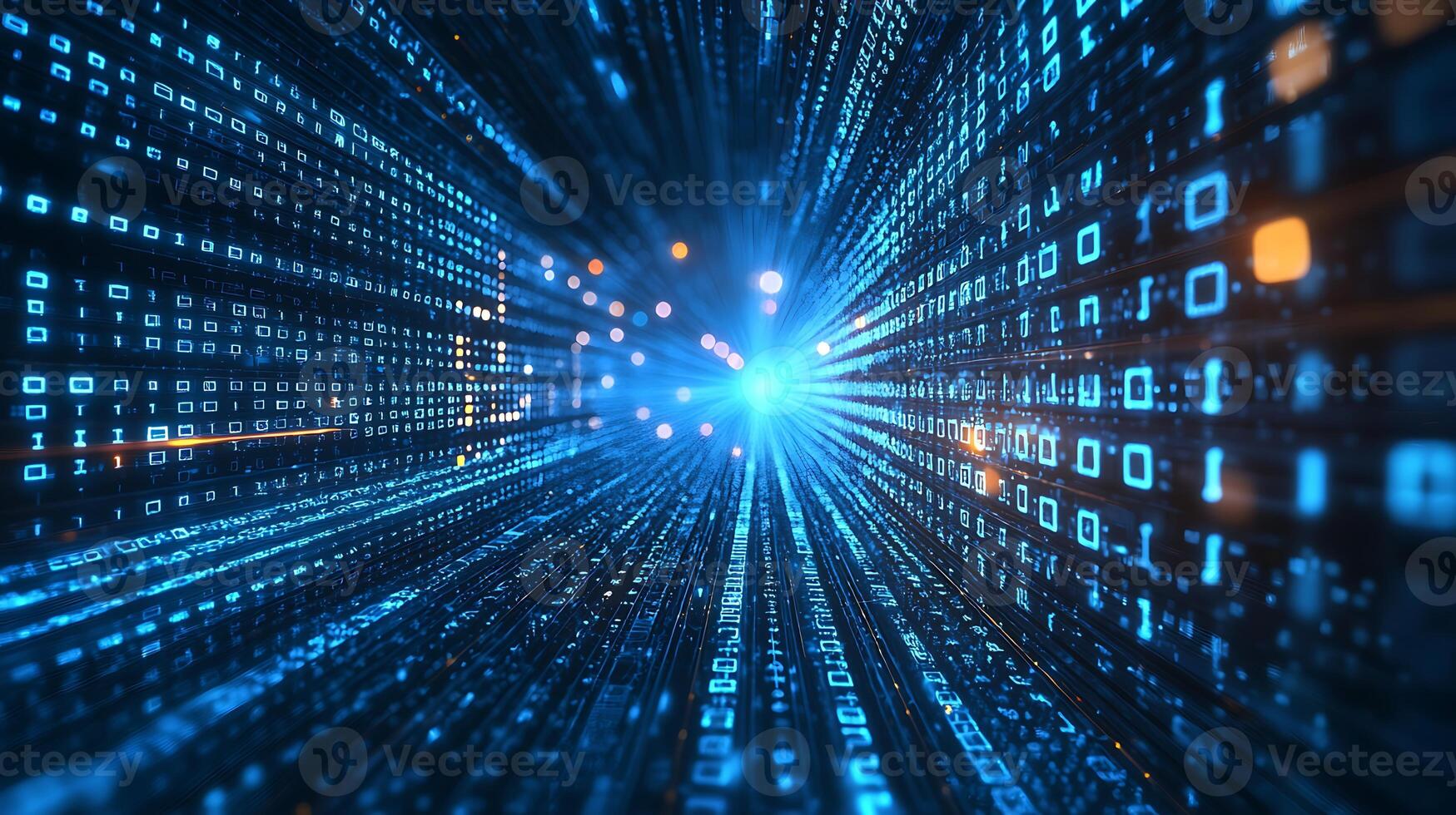 A digital image of binary code photo