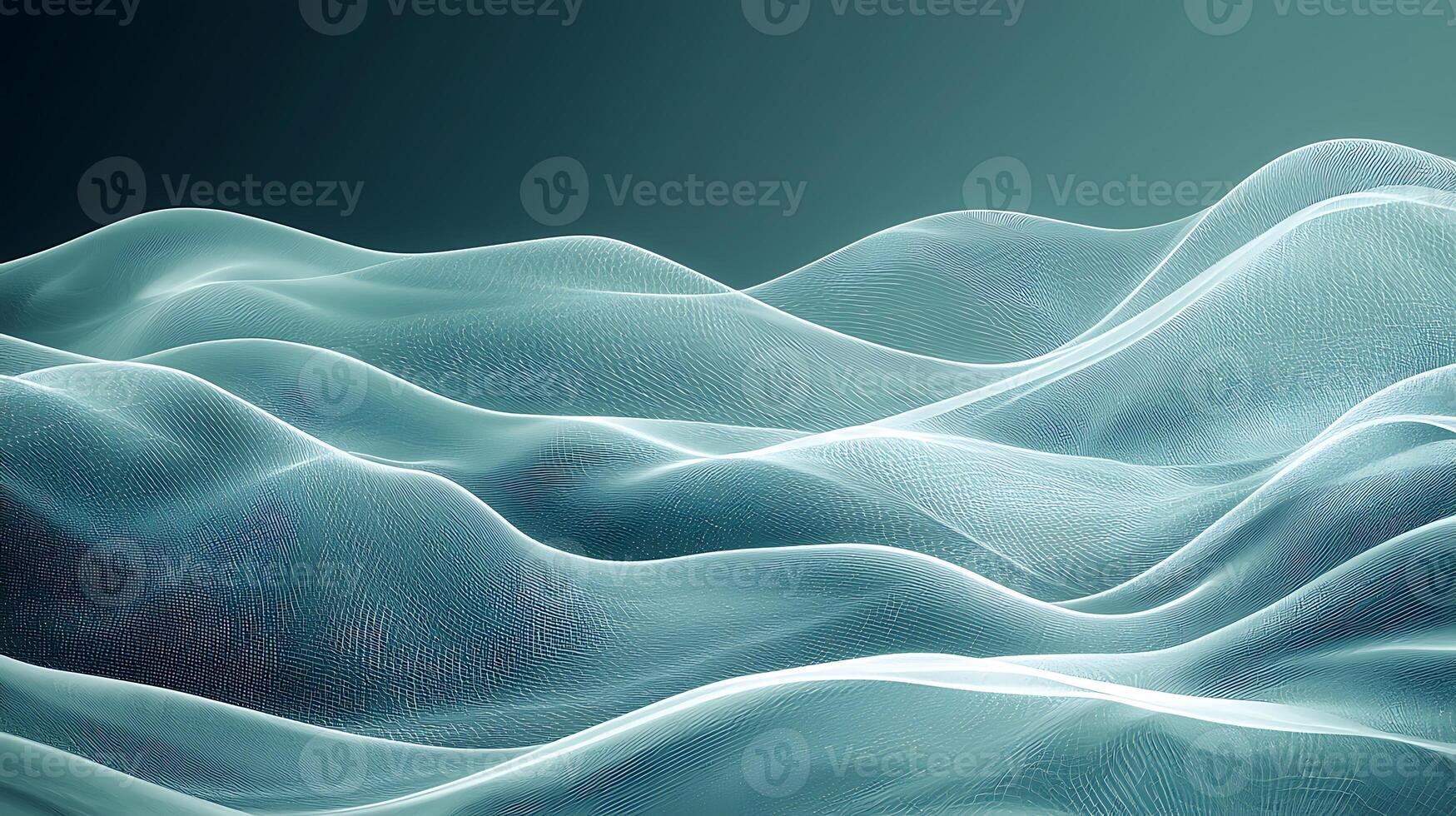A wave of blue waves in the ocean photo