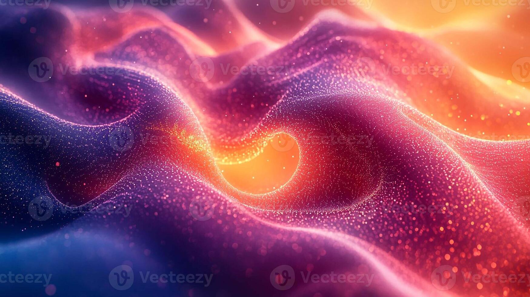 A colorful pastel abstract background with waves photo