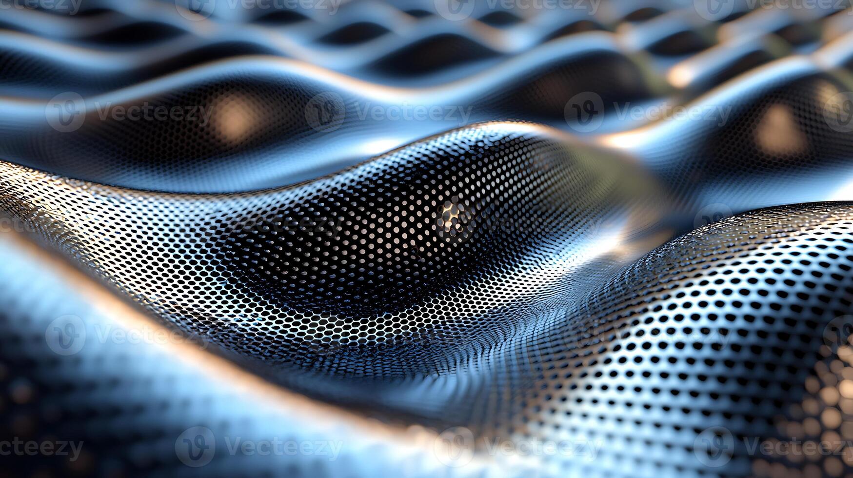3d rendering of a wave pattern photo