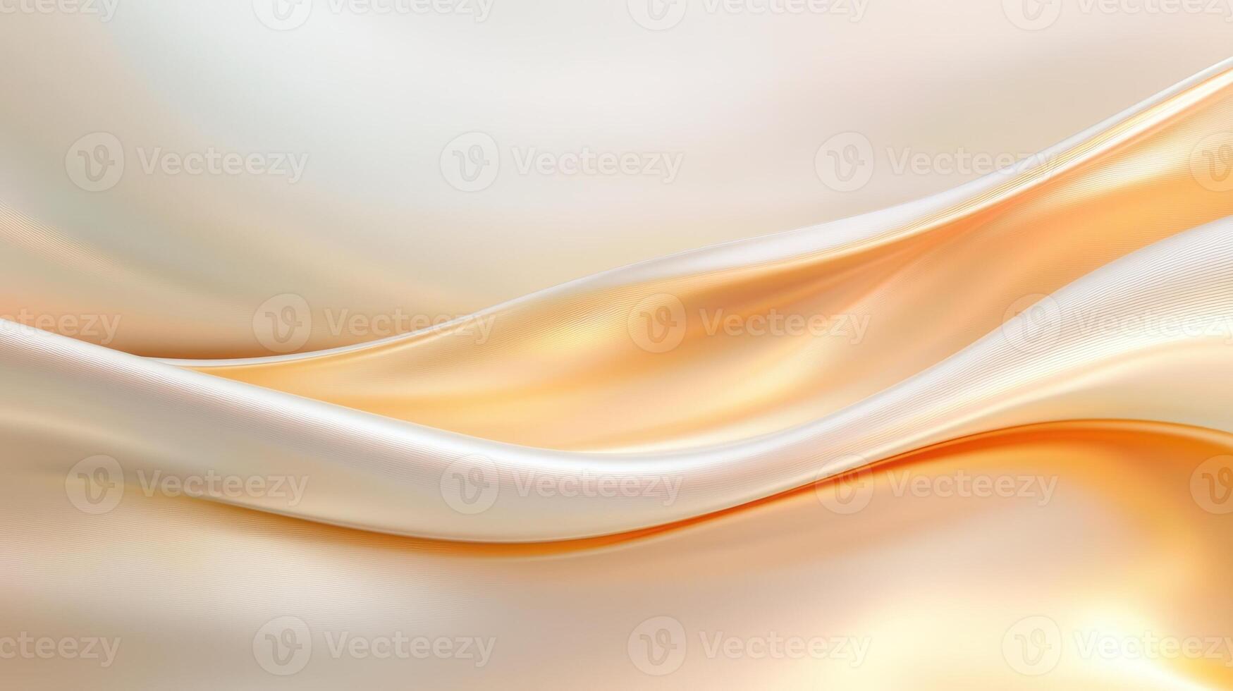 Smooth, elegant pink silk fabric flowing and forming beautiful waves, creating a luxurious and delicate abstract background photo