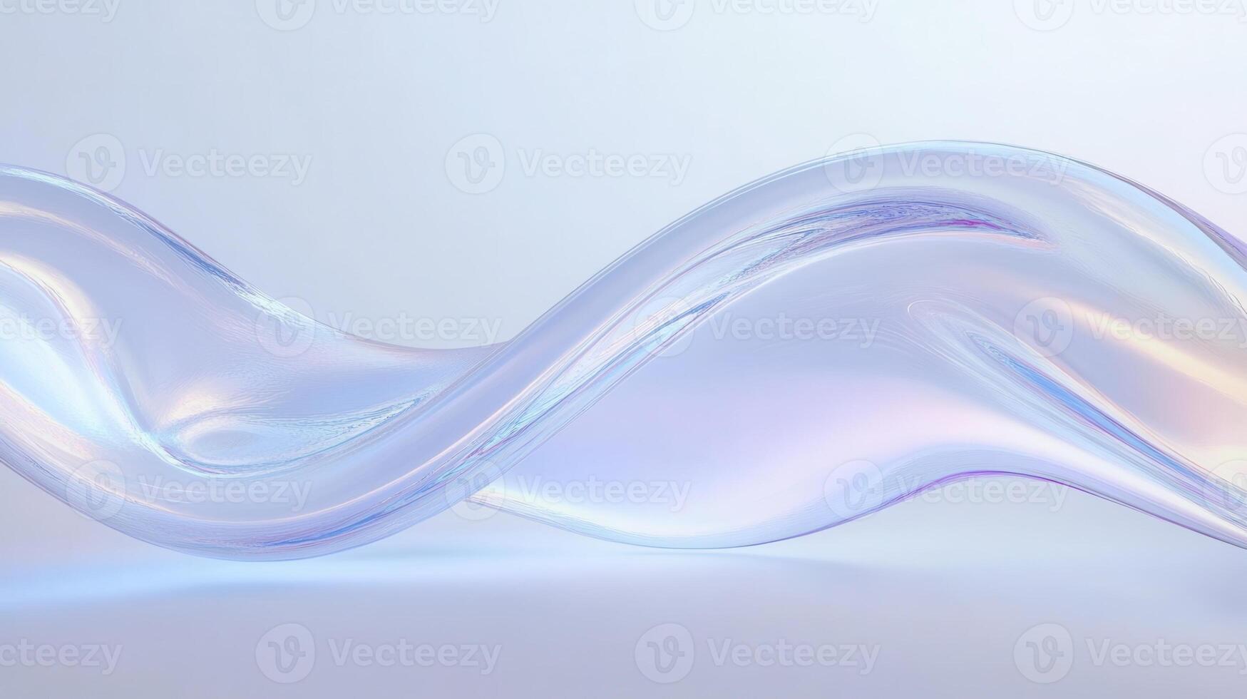 generating fluid waves cascading through digital environment, abstract ethereal Pastel backdrop with serene, elegant movement photo