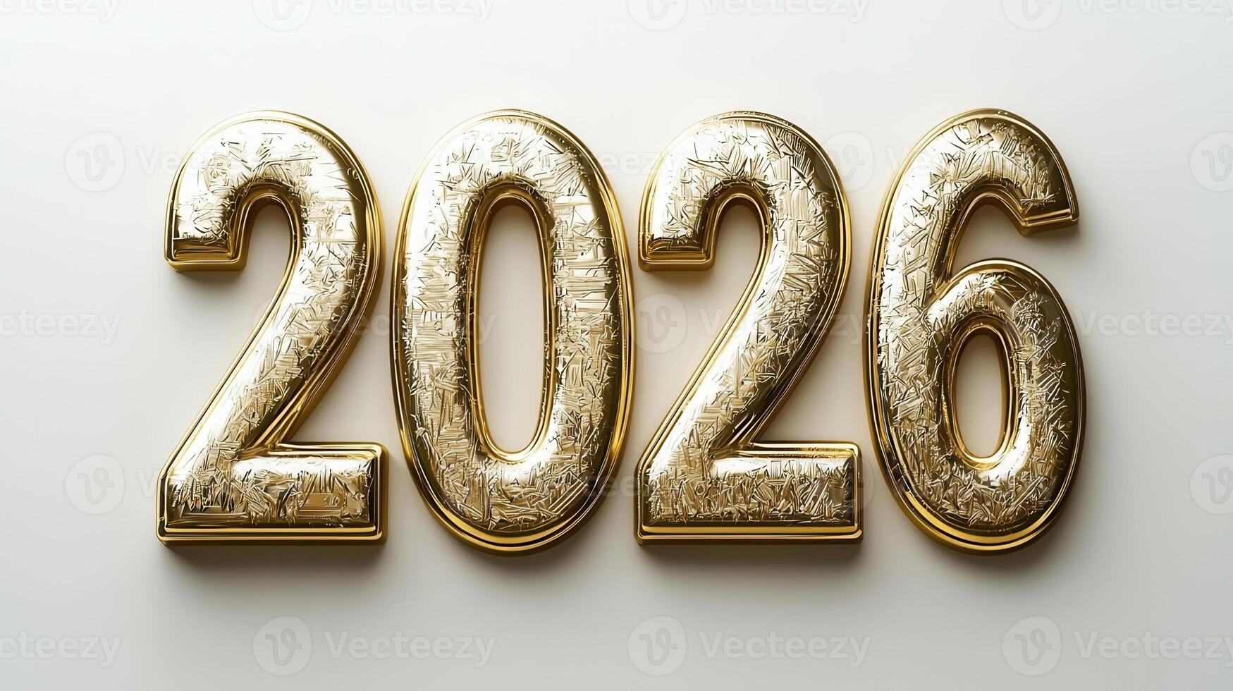 Glowing 3d digits 2026 shimmering amid falling confetti, representing celebratory dark year's countdown against new backdrop photo
