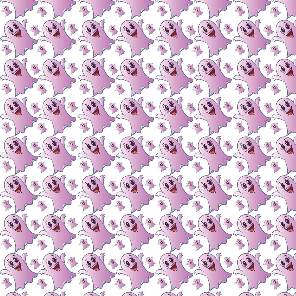 A pink and white pattern with many different shapes vector