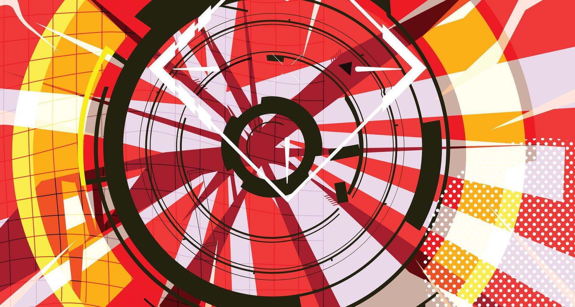 Futuristic Wireframe Style Background vector
