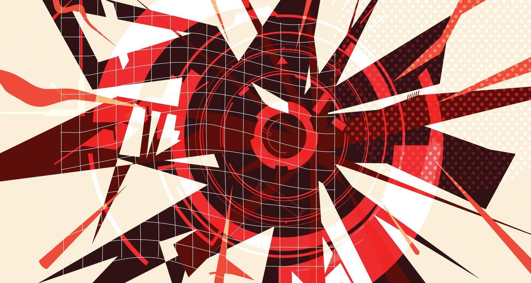 Graffiti Futuristic Ink Background vector