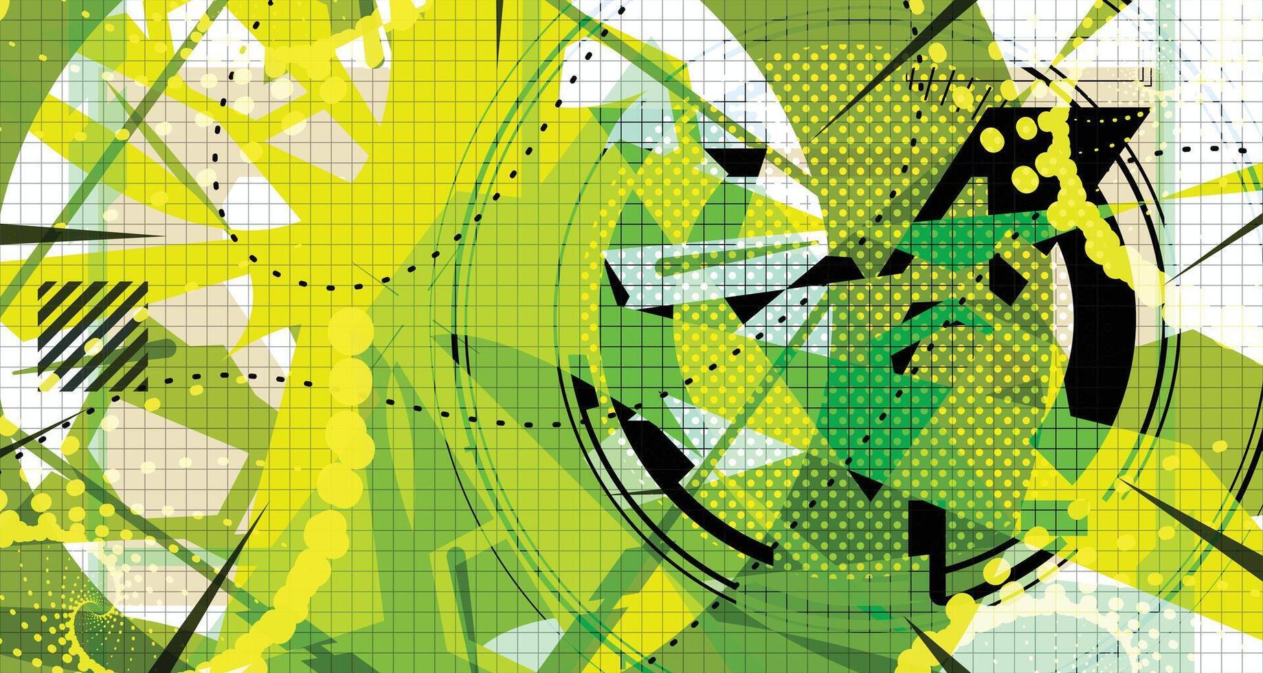 Futuristic Colorful Mosaic Background vector
