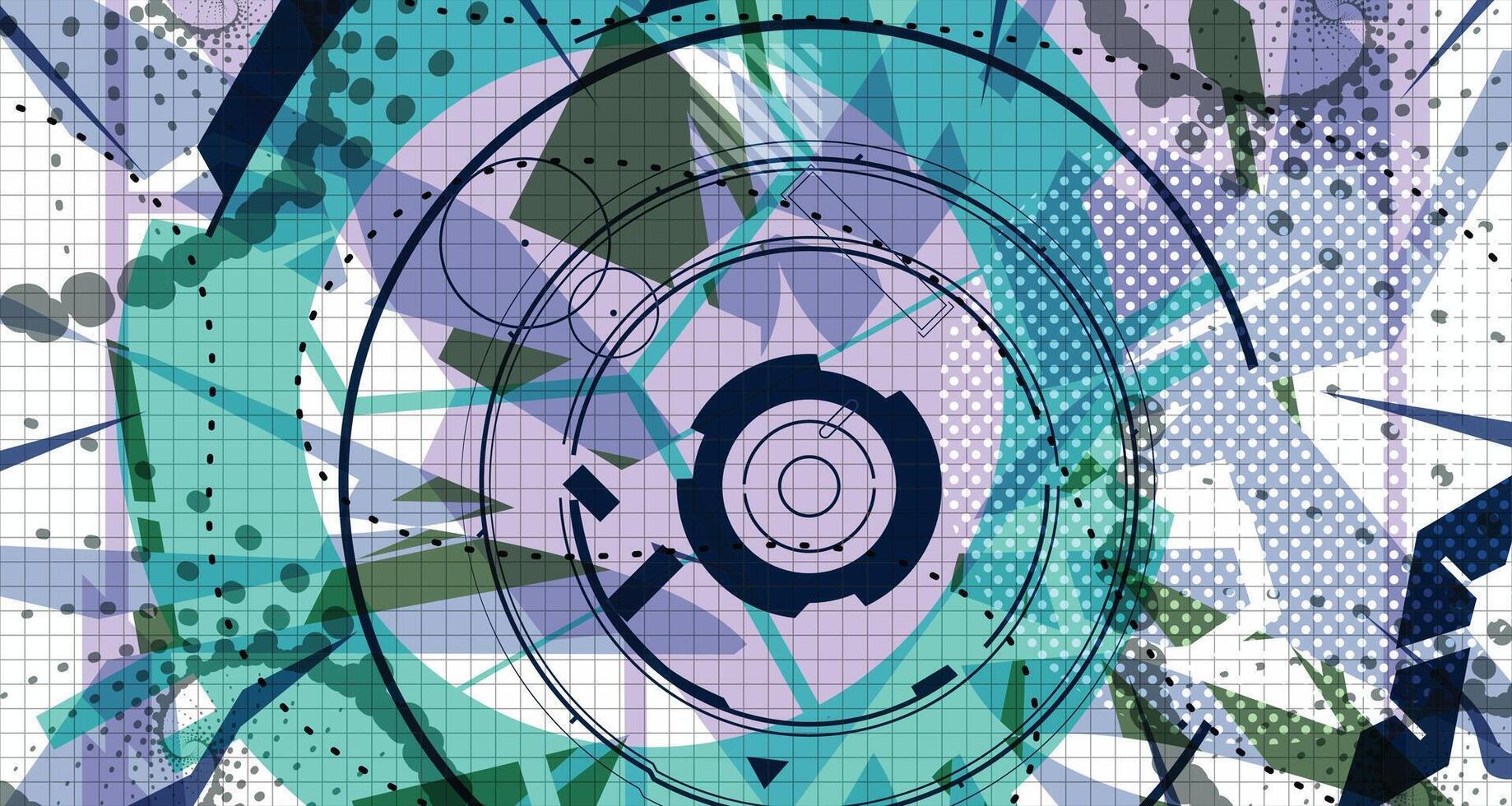 Futuristic Colorful Slash Background vector