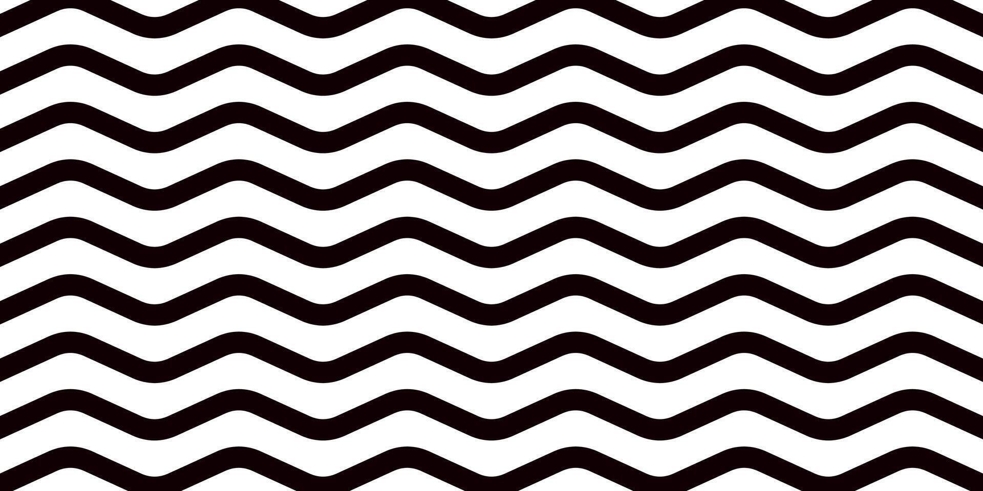 black wave geometric lines background vector