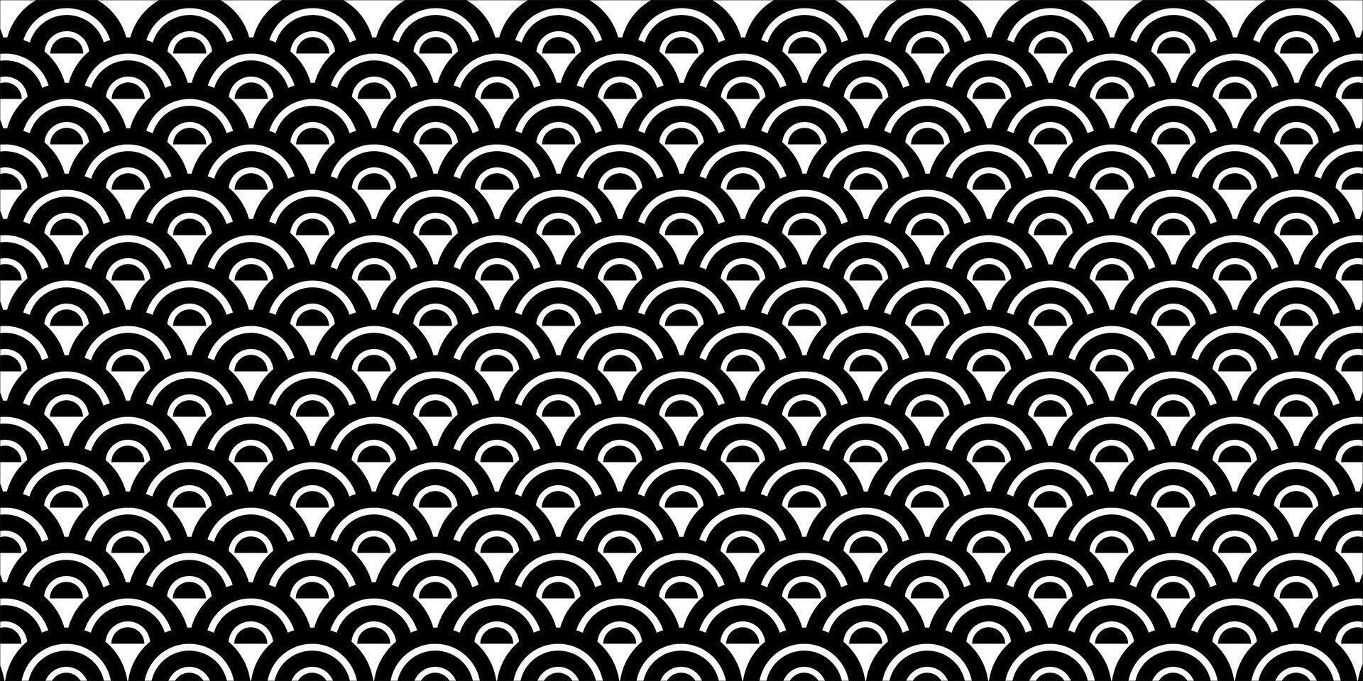 black circle geometric line background vector