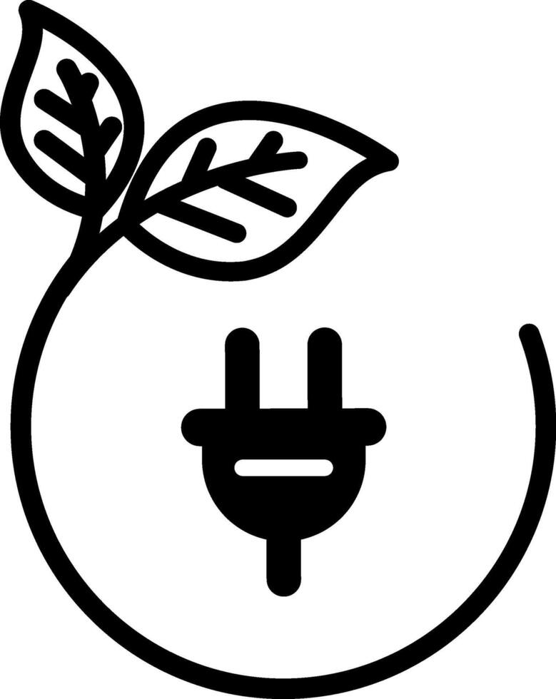 Eco energy electricity icons. Green Electricity Icon. Use for renewable electricity, green power, and sustainability concepts vector