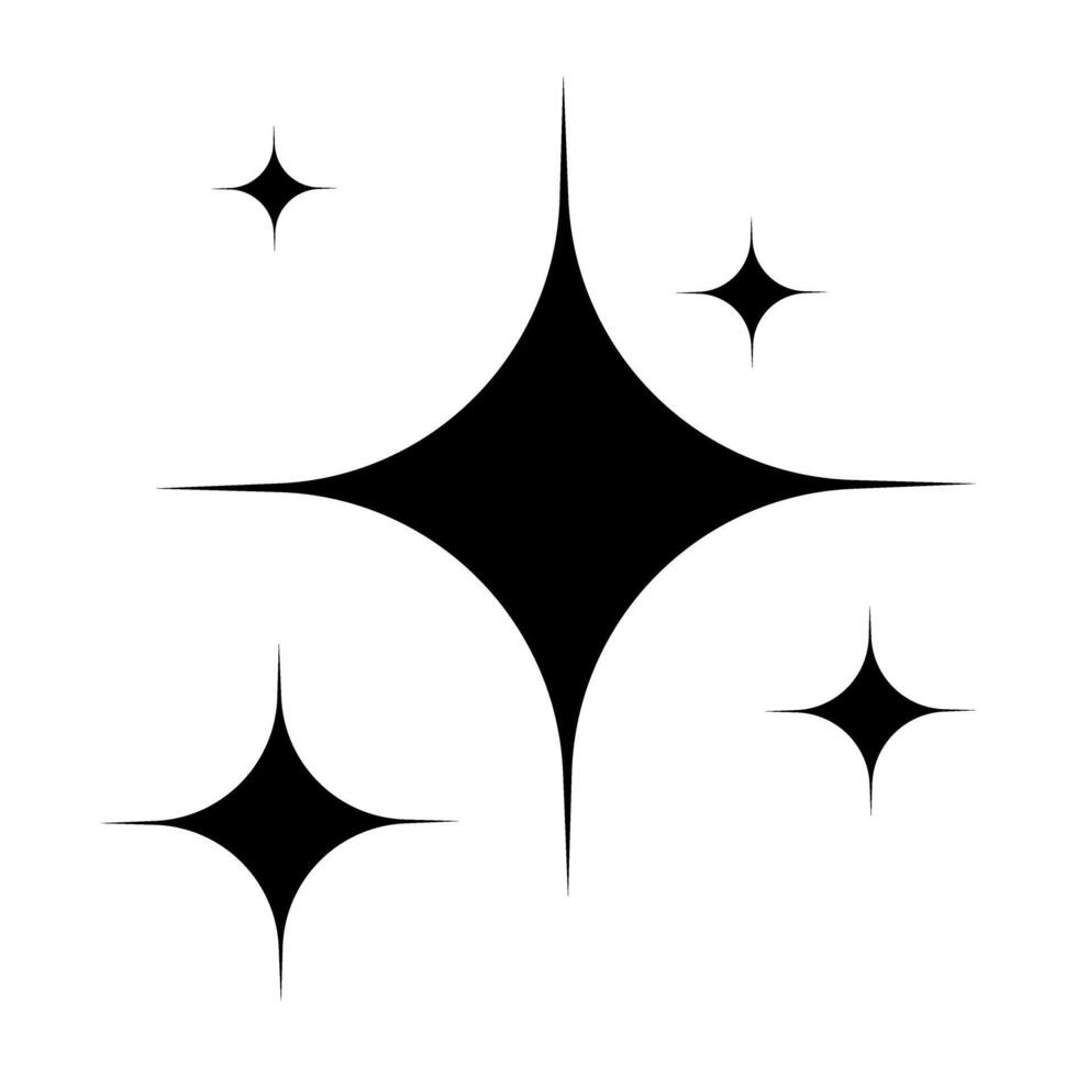 Star icon. Star illustration sign. Star symbol or logo design. vector