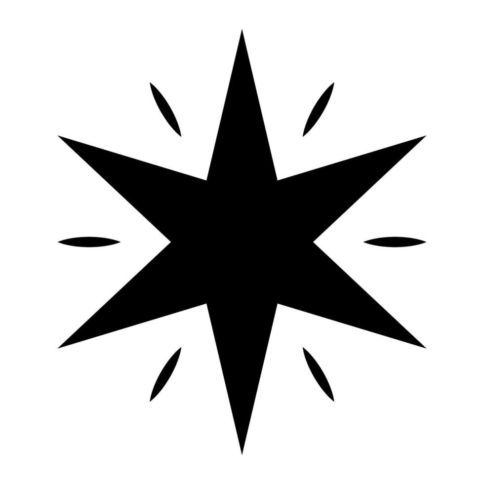 Star icon. Star illustration sign. Star symbol. Star logo. vector